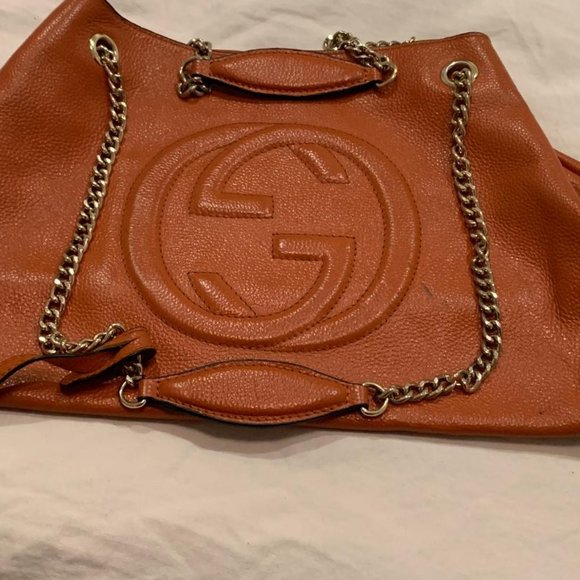 Gucci Orange Tote bag - Picture 5 of 11